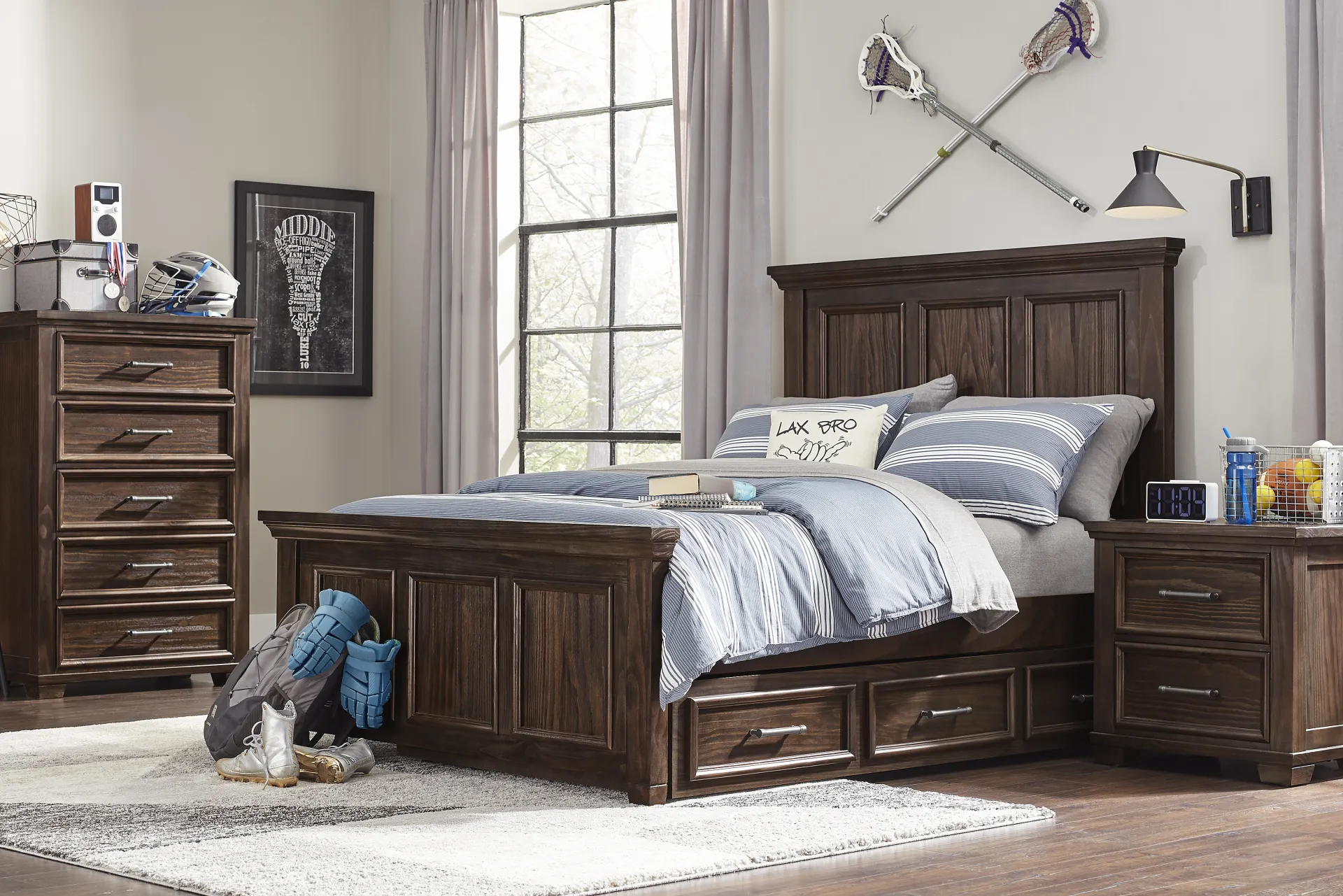 Kids Canyon Lake Java Nightstand - Image 1