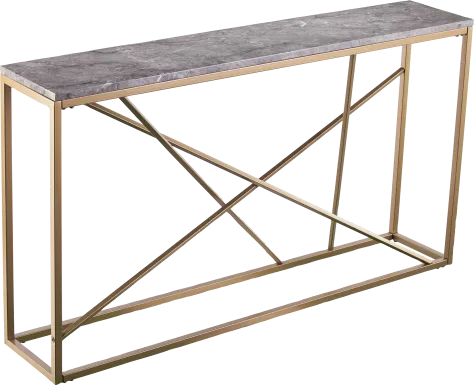 Alderton Gold Console Table