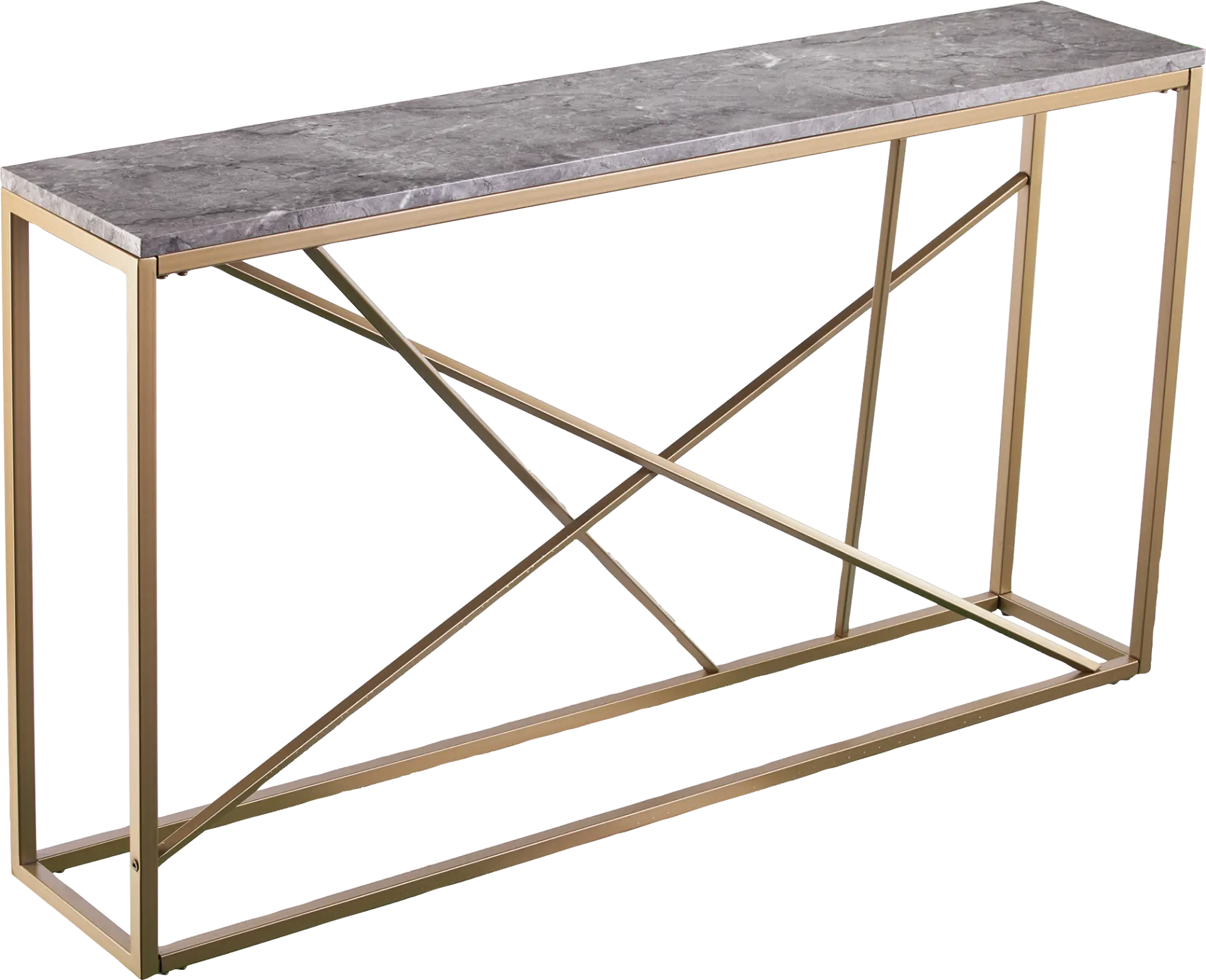 Alderton Gold Console Table