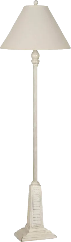 Anchor Lane White Floor Lamp