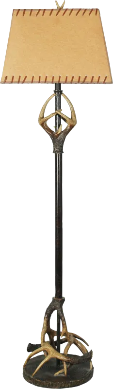 Aster Ridge Brown Floor Lamp