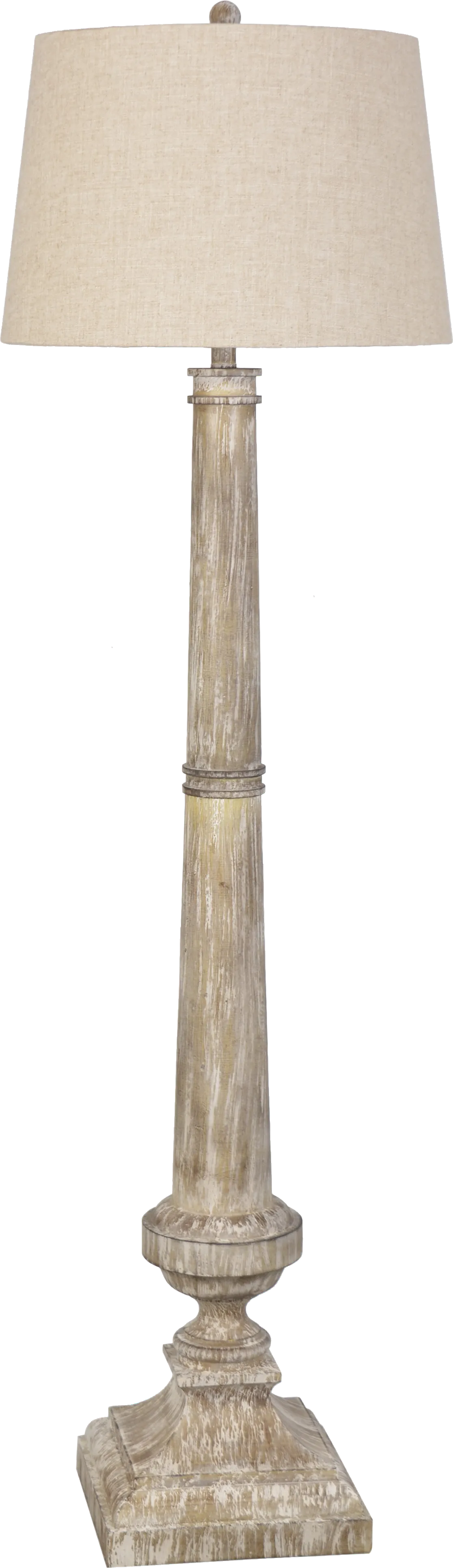 Lucille Loft Brown Floor Lamp