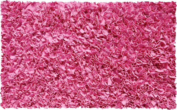 Kids Fuzzy Clouds Fuchsia 4'7 x 7'7 Rug