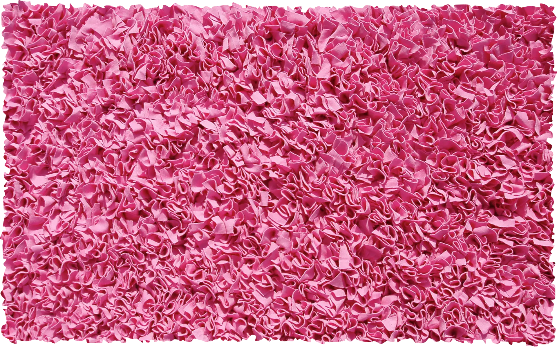 Kids Fuzzy Clouds Fuchsia 2'8 x 4'8 Rug