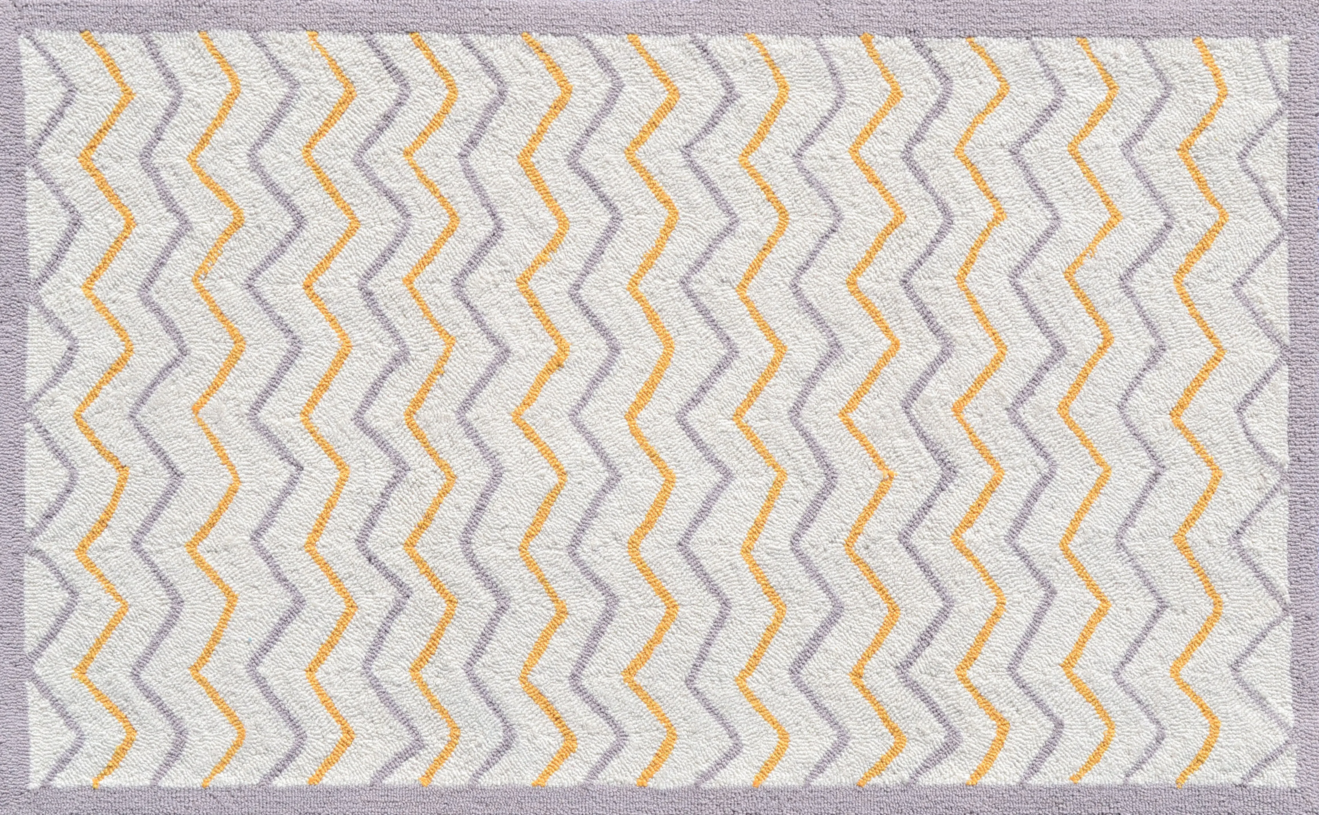 Kids Albinia White 4'7 x 7'7 Rug