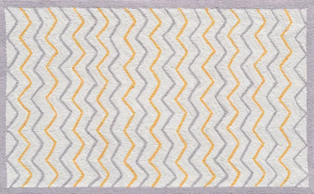 Kids Albinia White 4'7 x 7'7 Rug