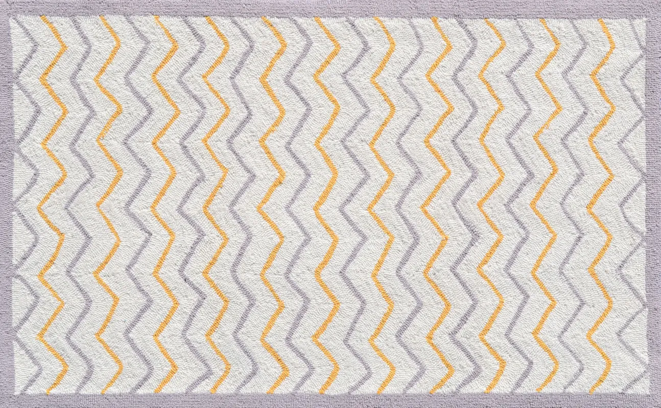 Kids Albinia White 4'7 x 7'7 Rug