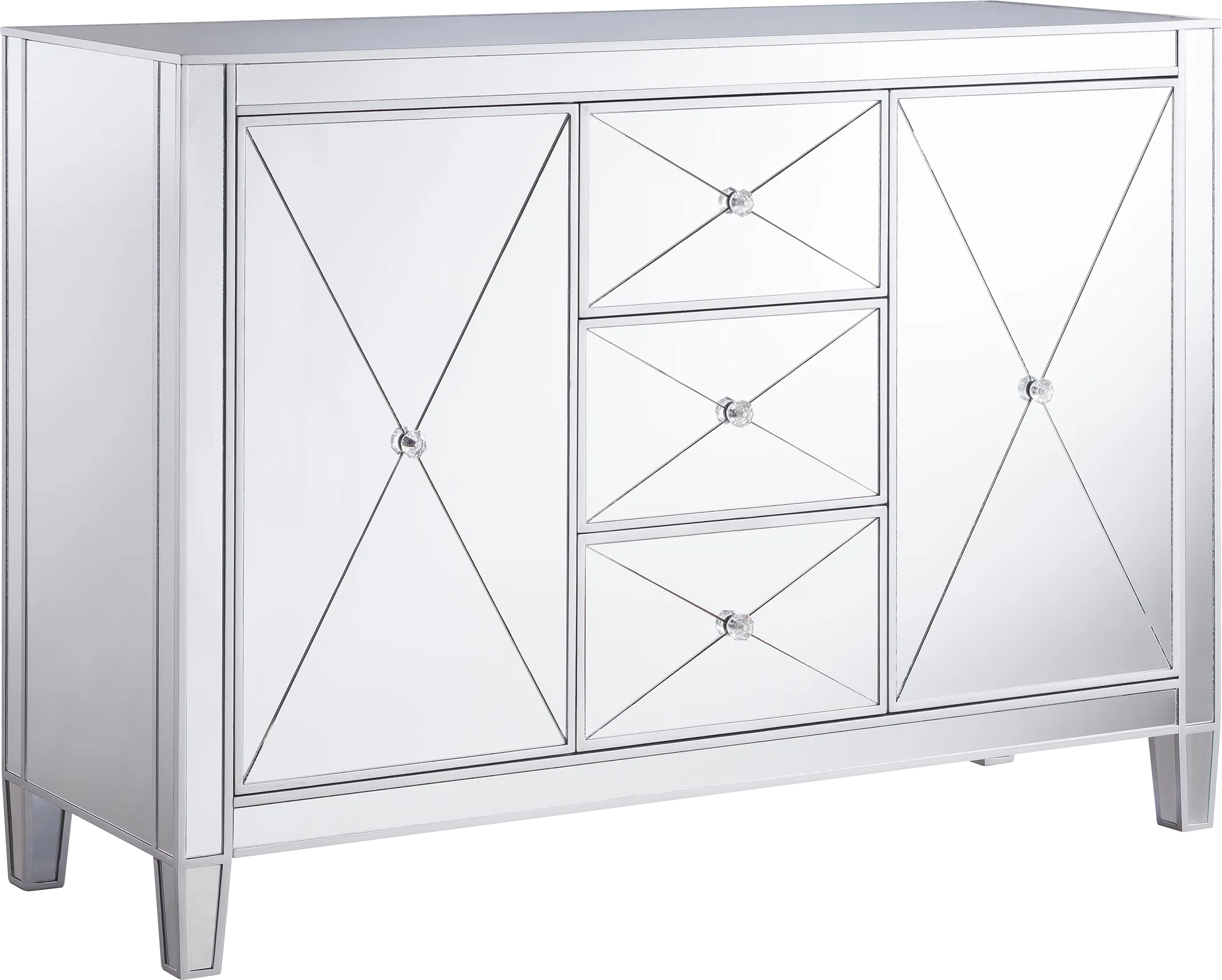 Harrisglen Silver Large Accent Cabinet - Thumbnail - Image 1