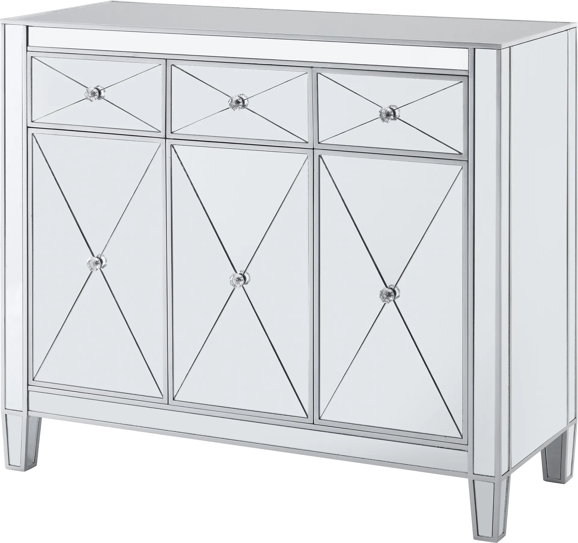 Harrisglen Silver Accent Cabinet - Image 1
