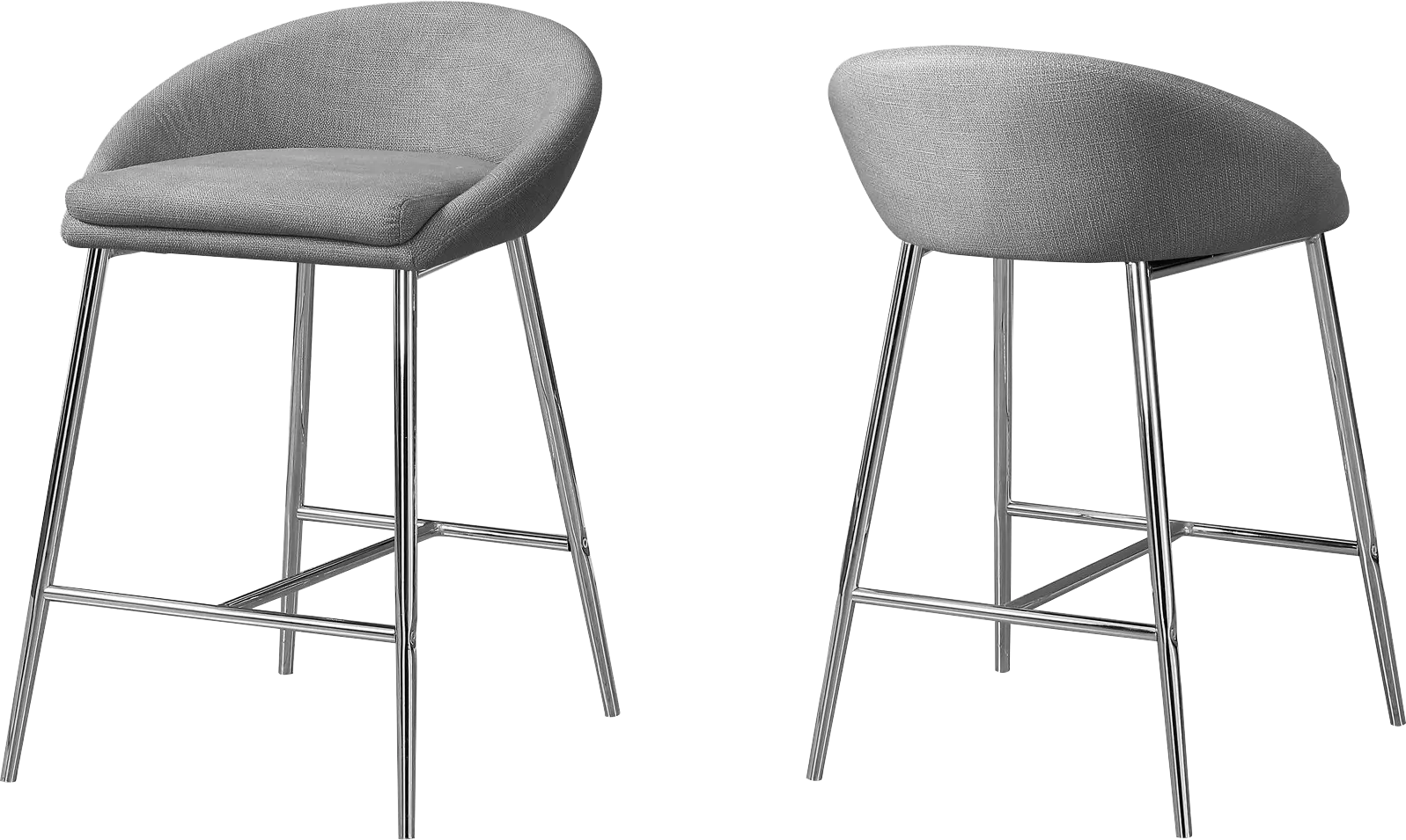 Athlone Gray Counter Height Stool (Set of 2)