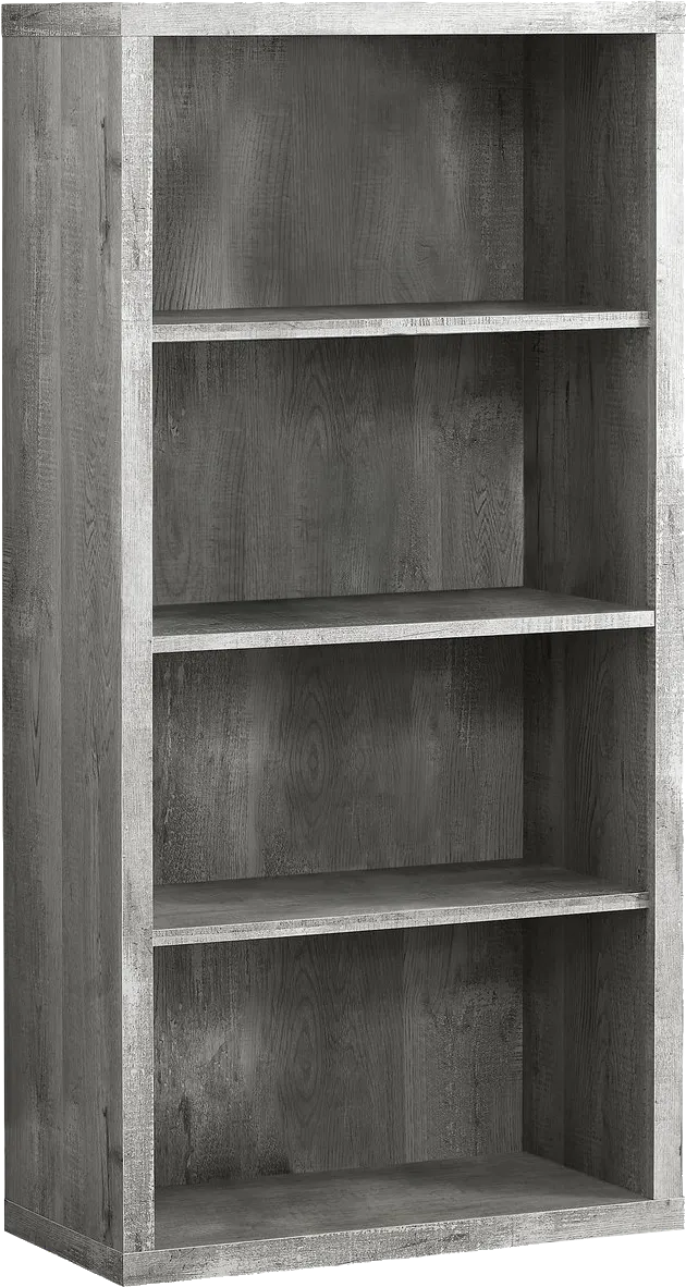 Laureston Gray Bookcase - Image 1