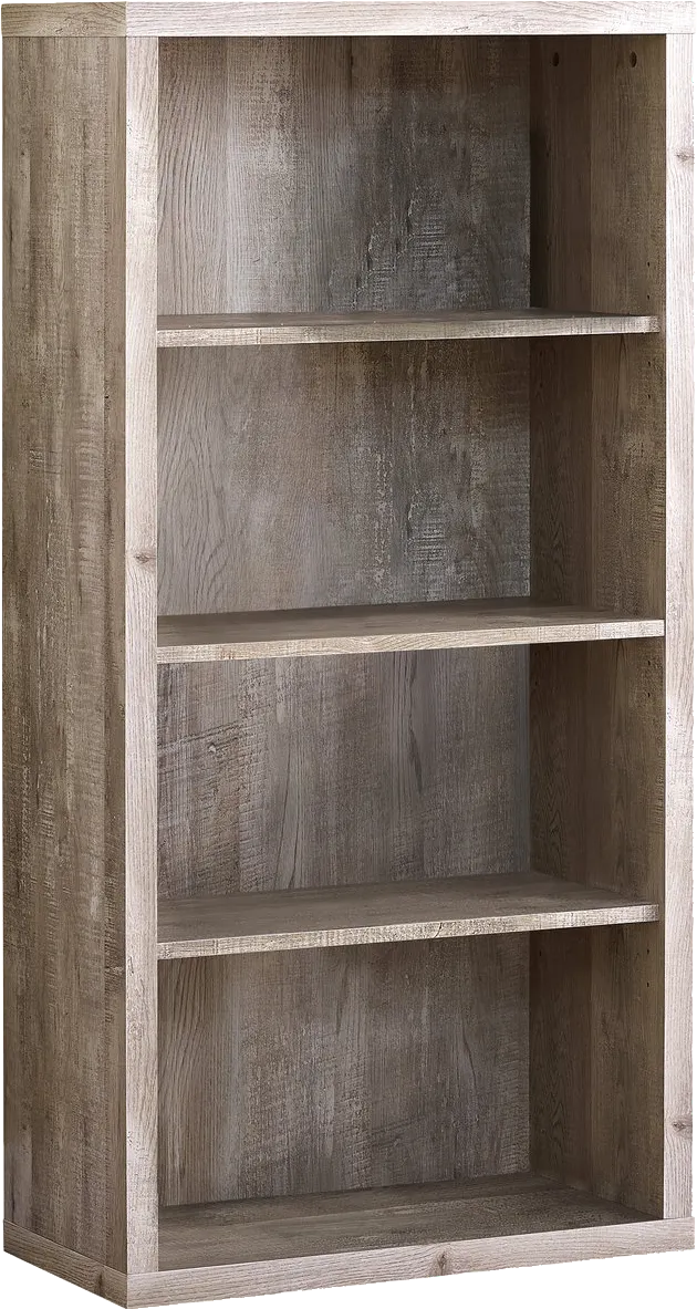 Laureston Taupe Bookcase - Thumbnail - Image 1