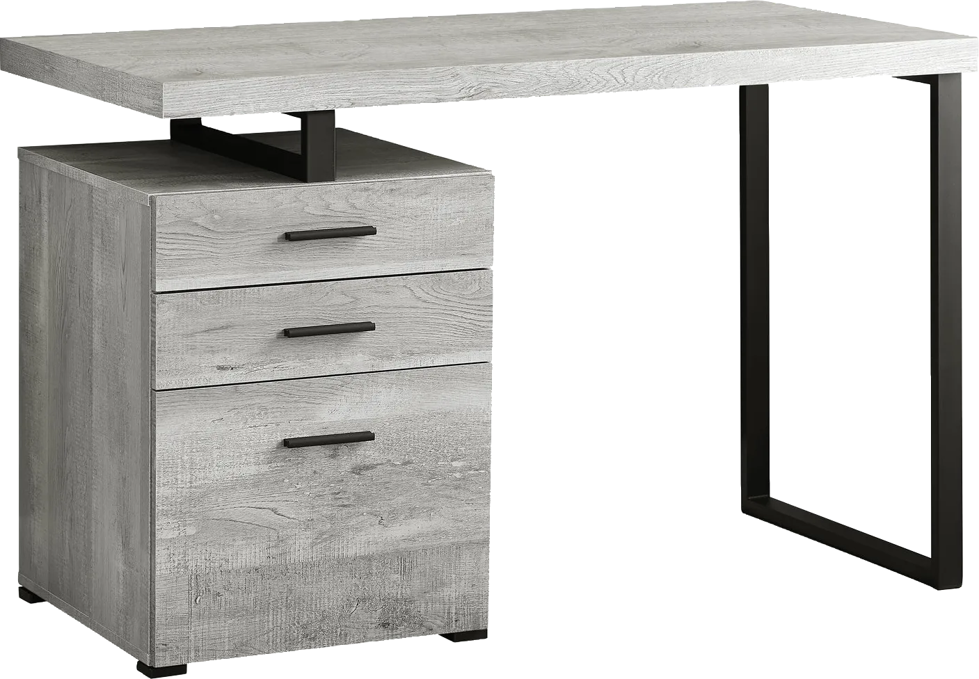 Windmier Gray Desk - Image 1