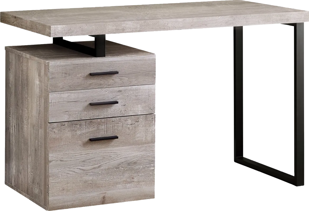 Windmier Taupe Desk