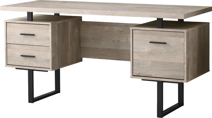 Wisterwood Taupe Desk