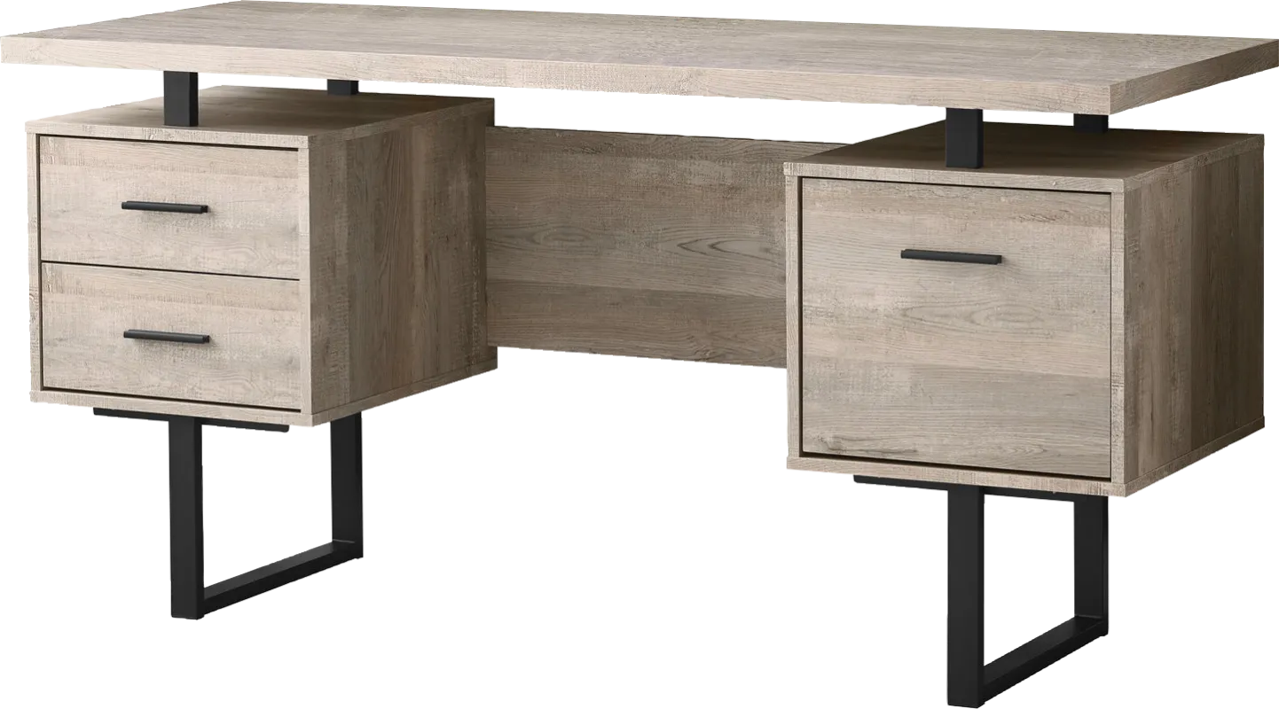 Wisterwood Taupe Desk