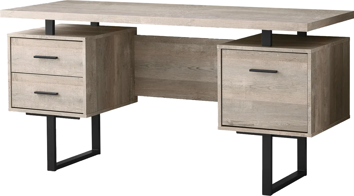 Wisterwood Taupe Desk