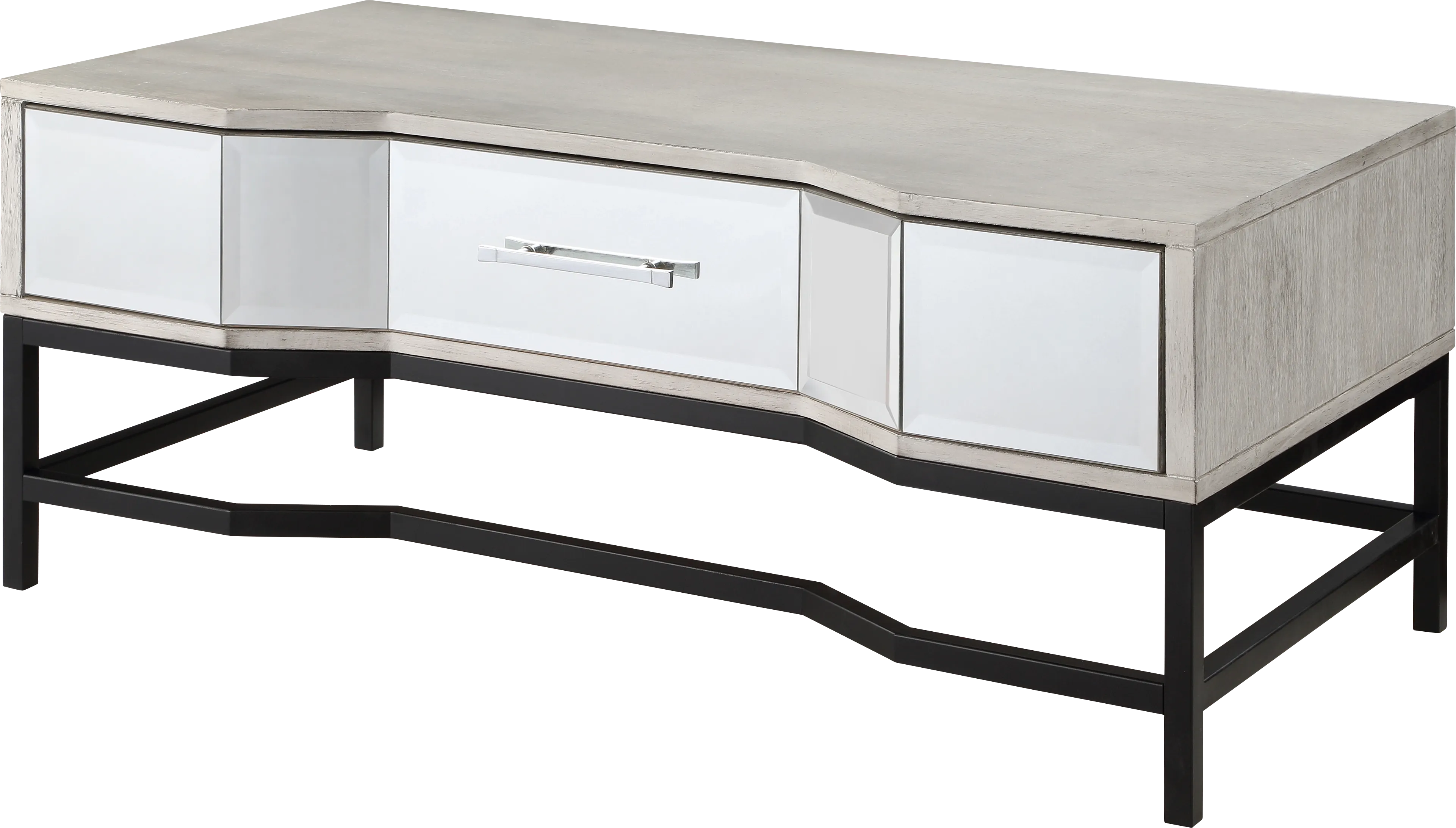 Inverleigh White Cocktail Table - Thumbnail - Image 1