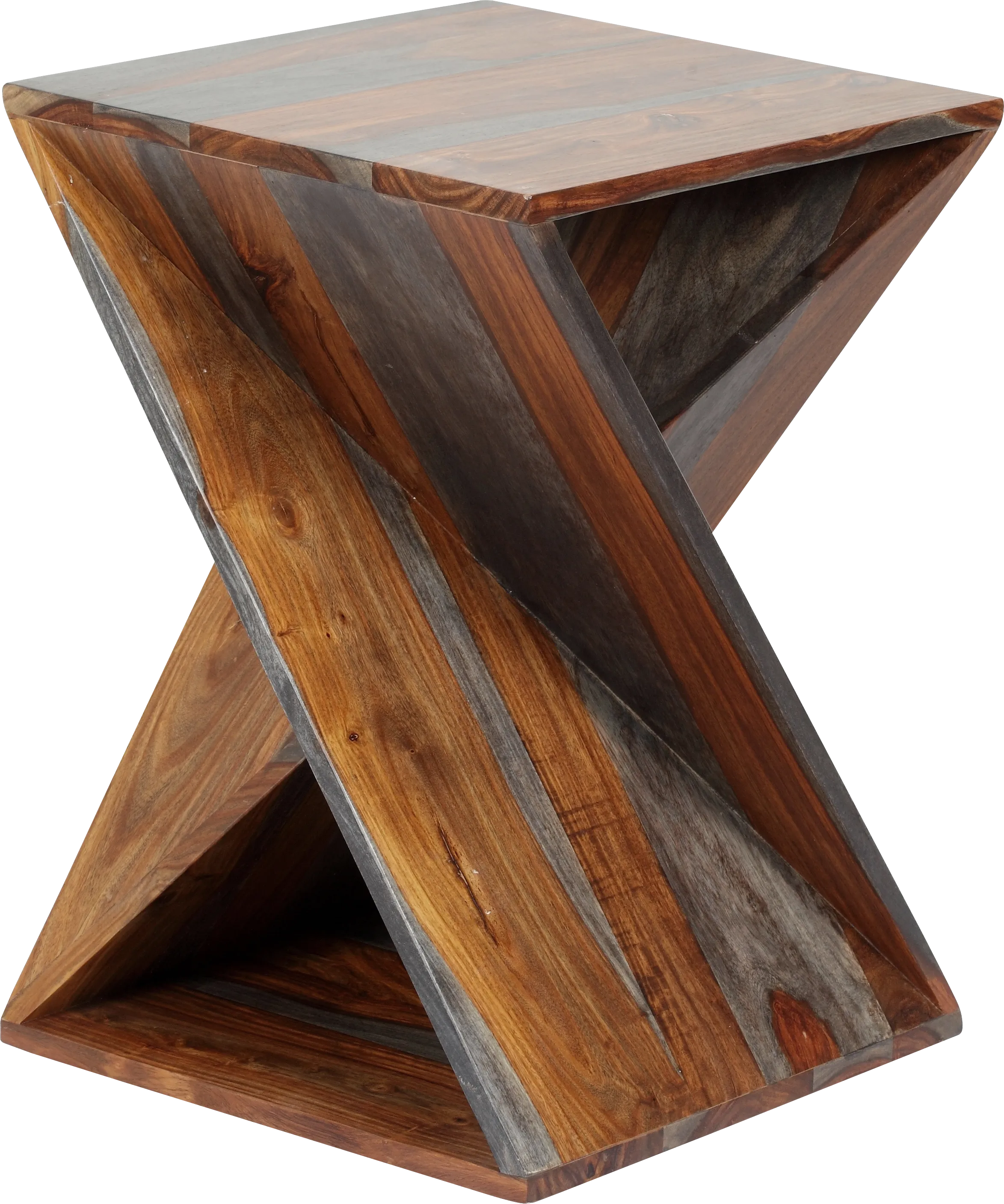 Khyber Brown Accent Table - Thumbnail - Image 1