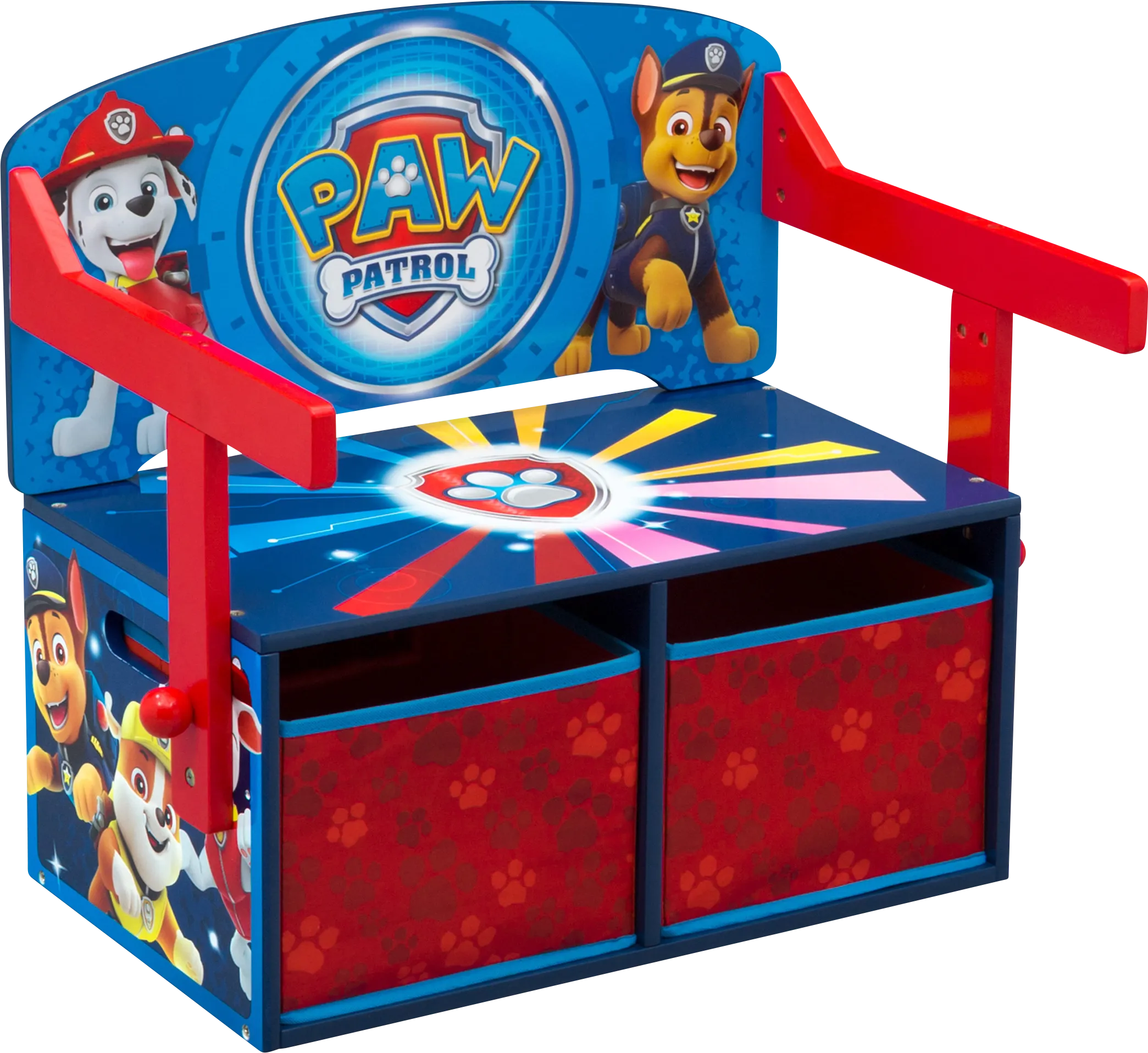 Kids Paw Patrol Blue Convertible Bench - Thumbnail - Image 1