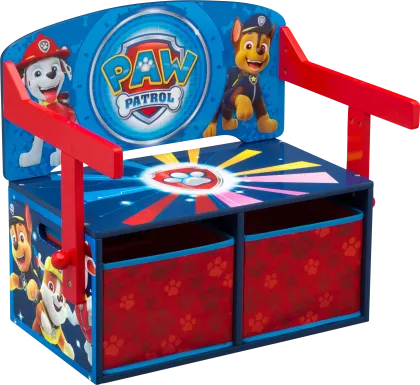Kids Paw Patrol Blue Convertible Bench