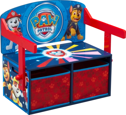 Kids Paw Patrol Blue Convertible Bench