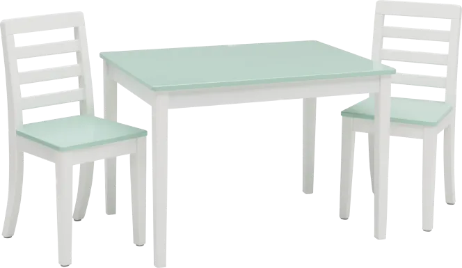 Kids Homeroom Fun Aqua Table Set