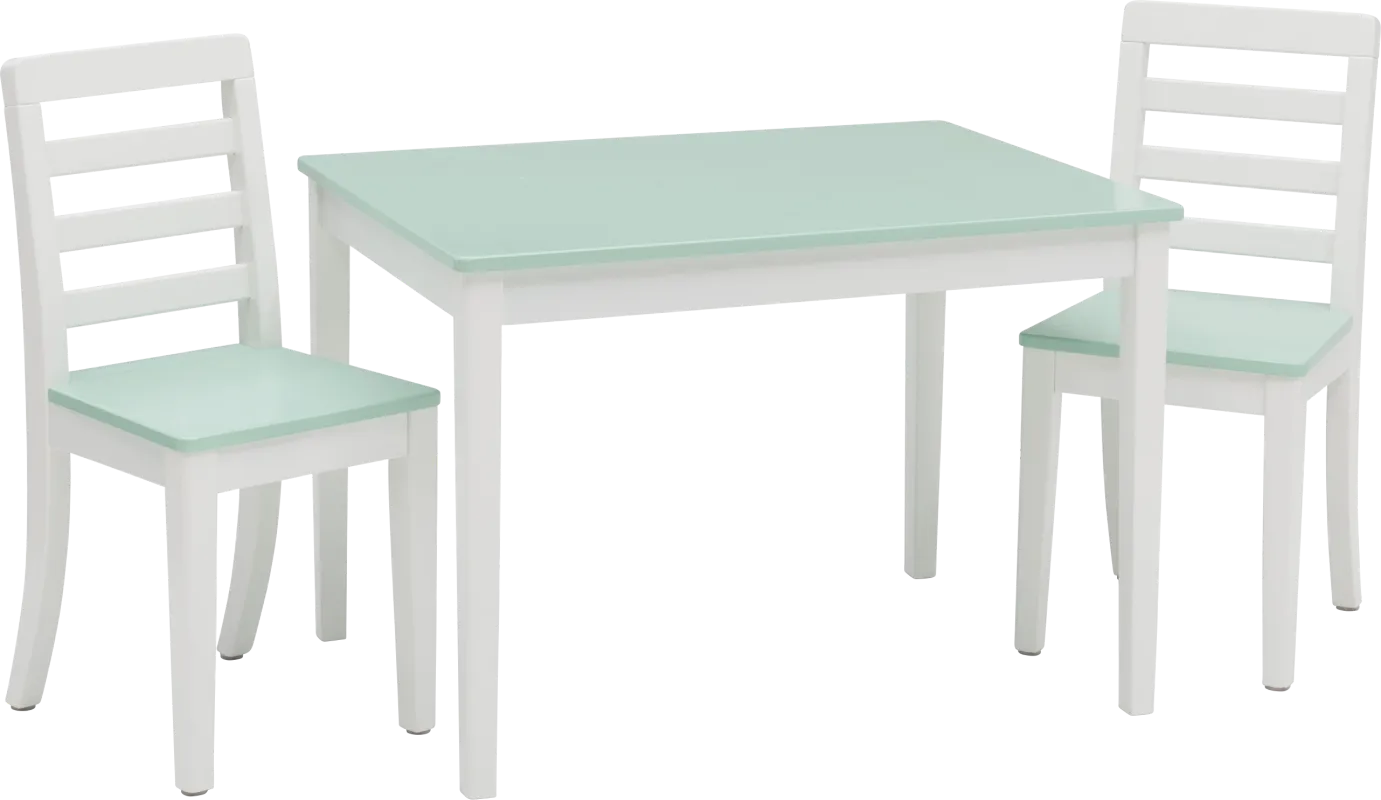 Kids Homeroom Fun Aqua Table Set