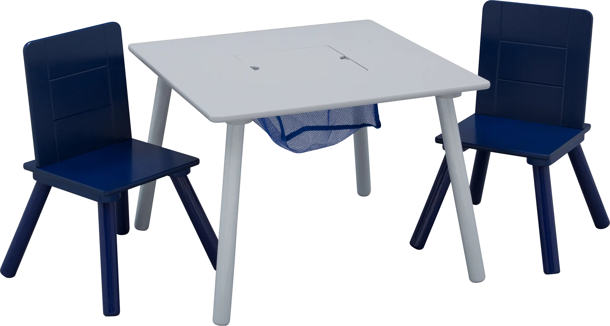 Kids Coloring Time Gray Table Set - Thumbnail - Image 1