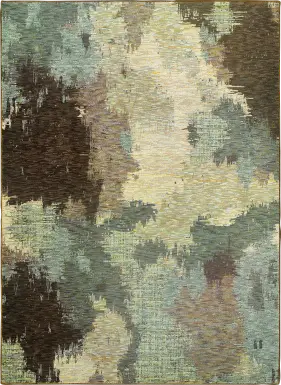 Zorian Blue 5'3 x 7'3 Rug