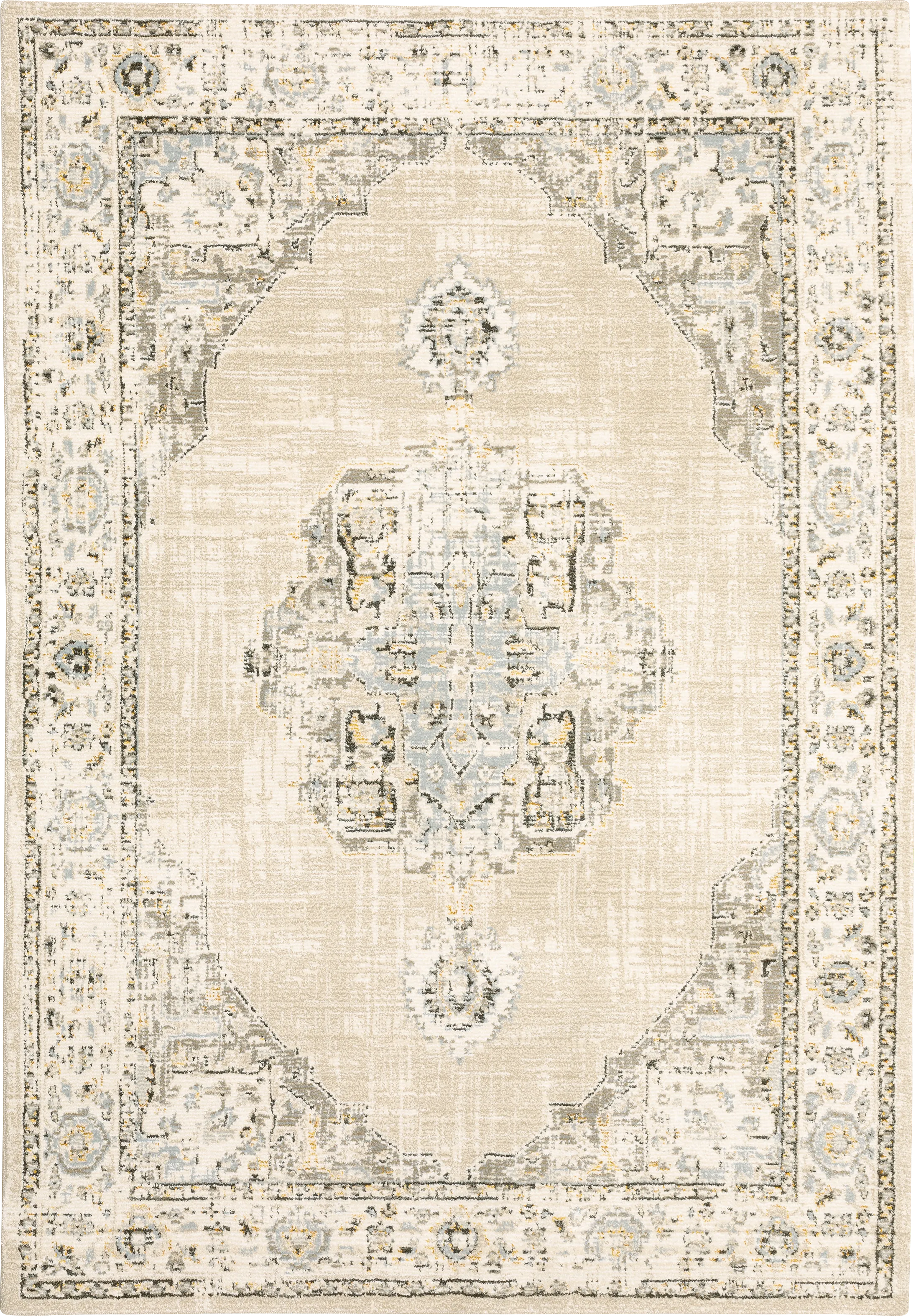 Alaisha Beige 7'10 x 10'10 Rug