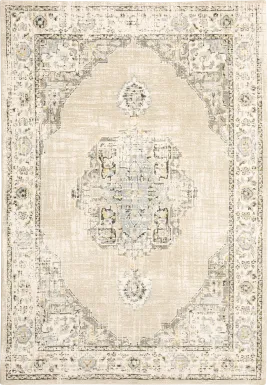 Alaisha Beige 5'3 x 7'6 Rug