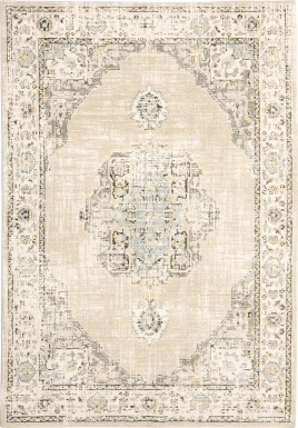 Alaisha Beige 7'10 x 10'10 Rug
