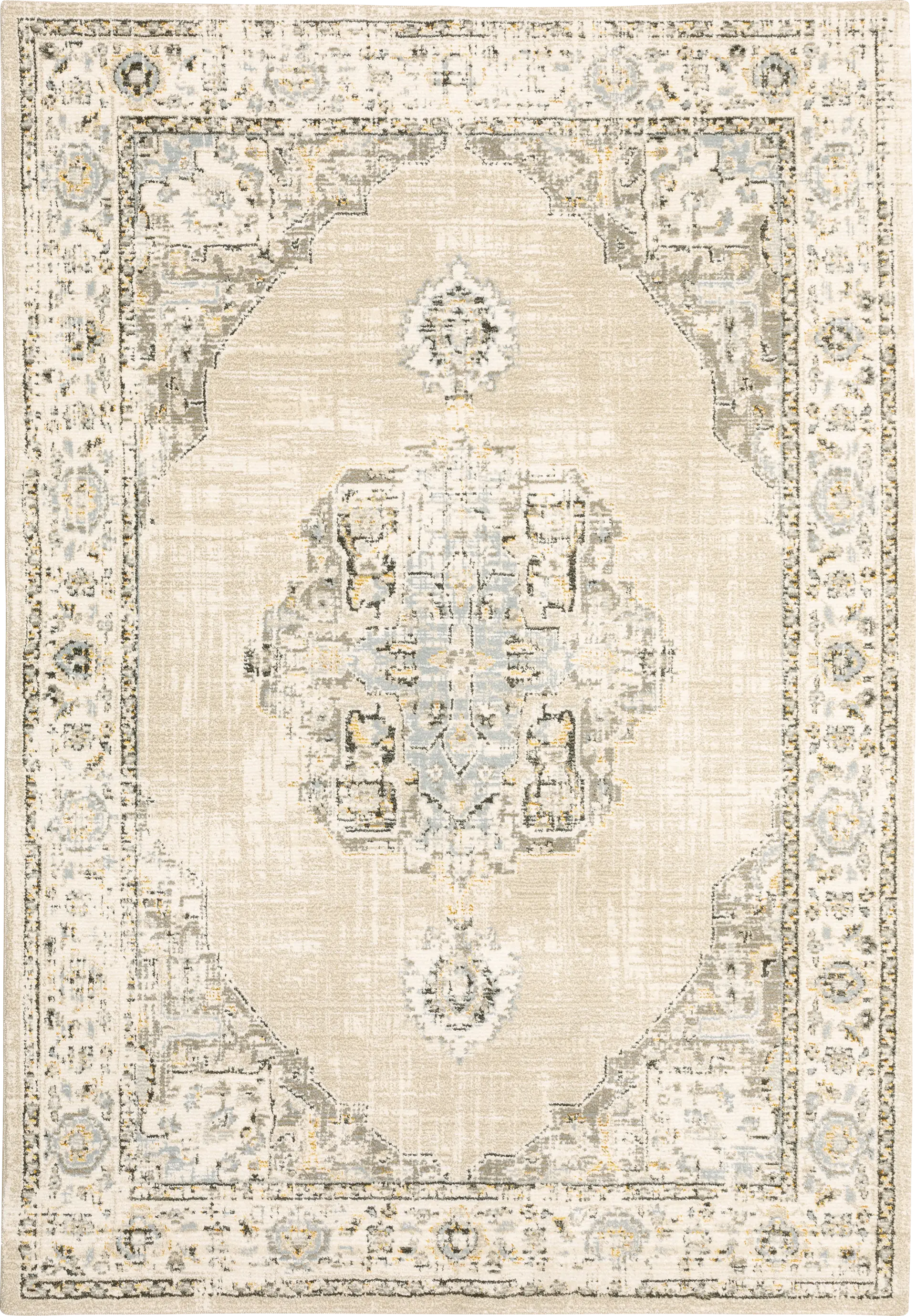 Alaisha Beige 7'10 x 10'10 Rug