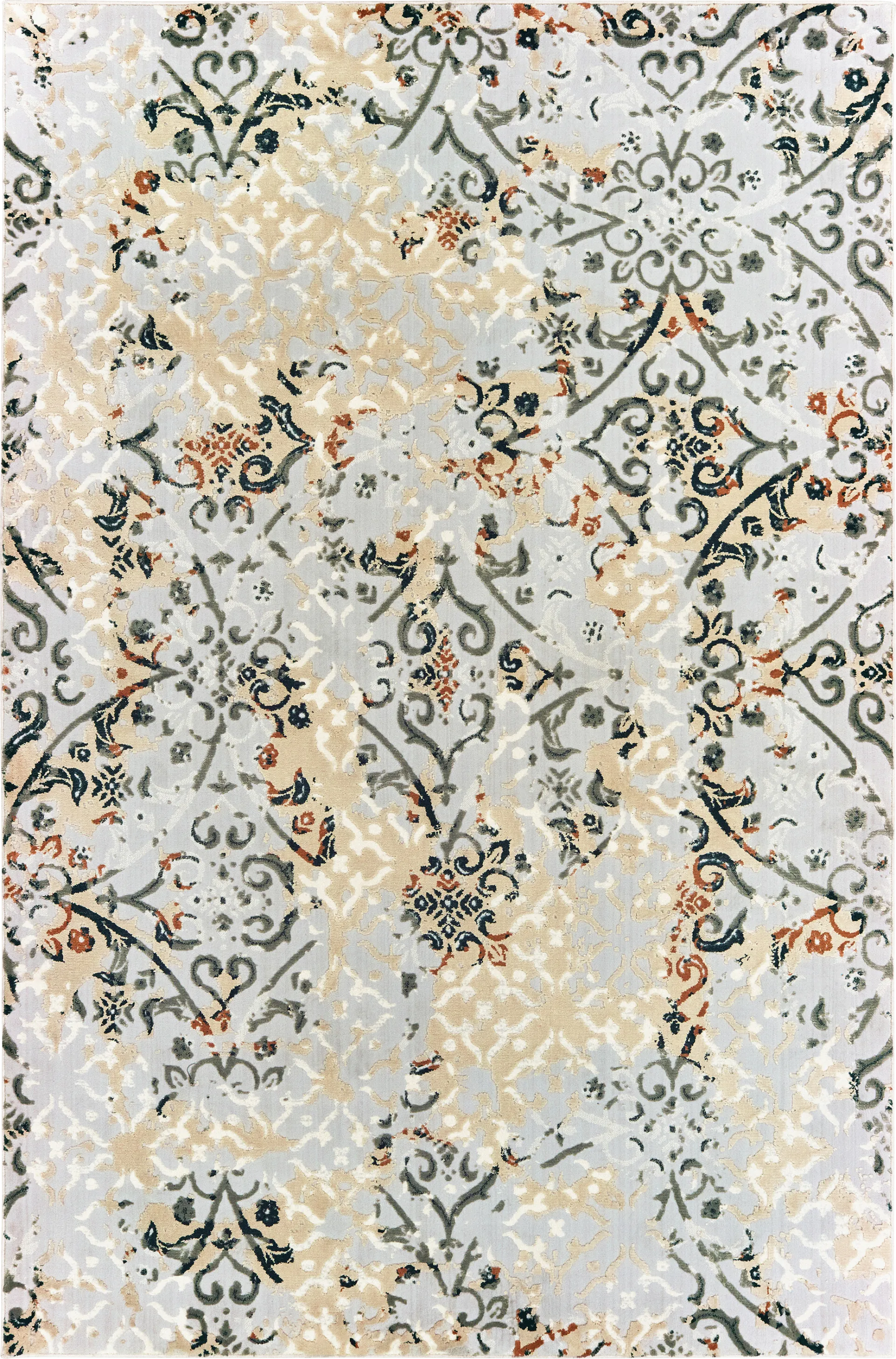 Terrie Gray 6'7 x 9'6 Rug - Image 1
