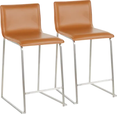 Dannelly Grove Brown Counter Height Stool, Set of 2