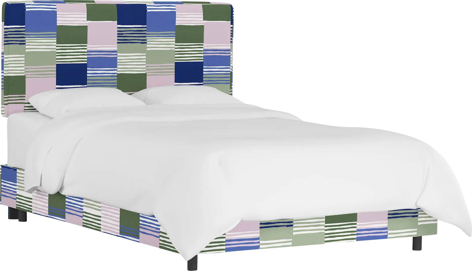 Kids Tangere Lilac Full Upholstered Bed - Image 1