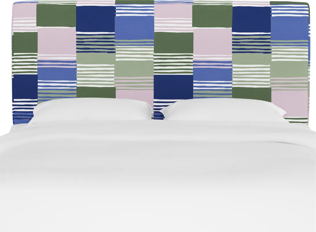 Kids Tangere Lilac Twin Upholstered Headboard