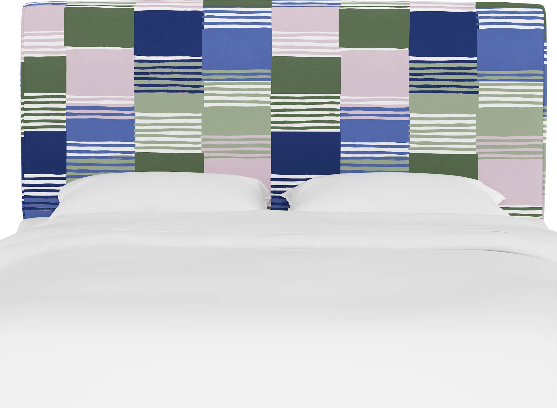 Tangere Lilac King Upholstered Headboard - Image 1