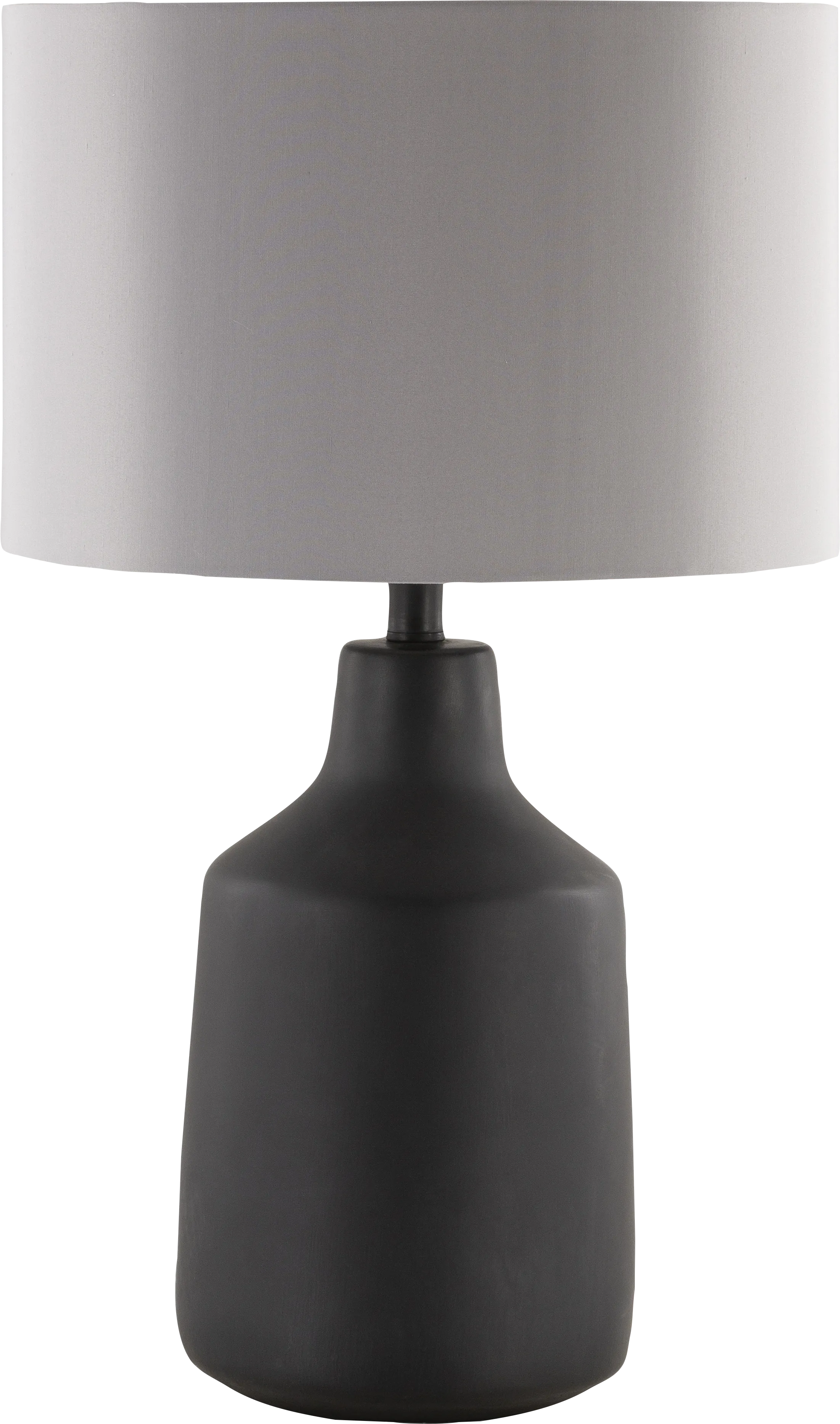 Feather Point Black Lamp