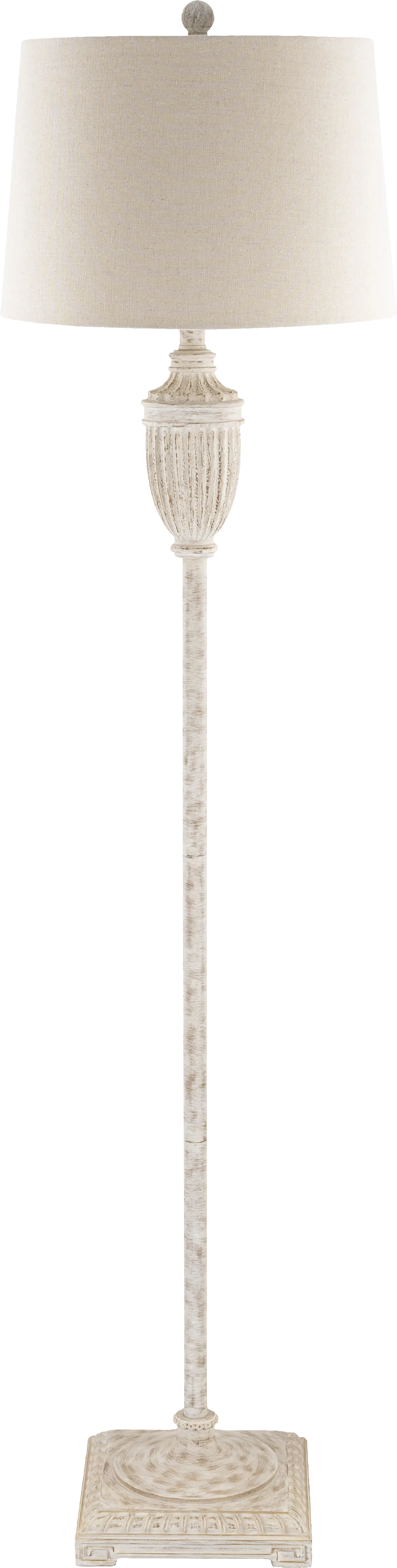 Granger Point Gray Floor Lamp - Image 1