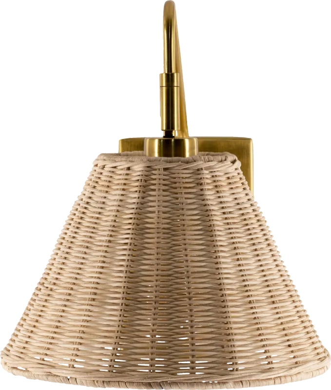 Pleasant Place Gold Sconce