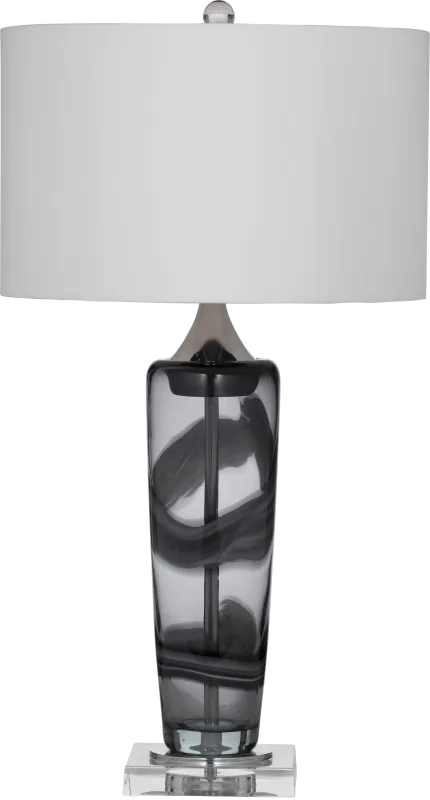 Canyon Way Gray Lamp