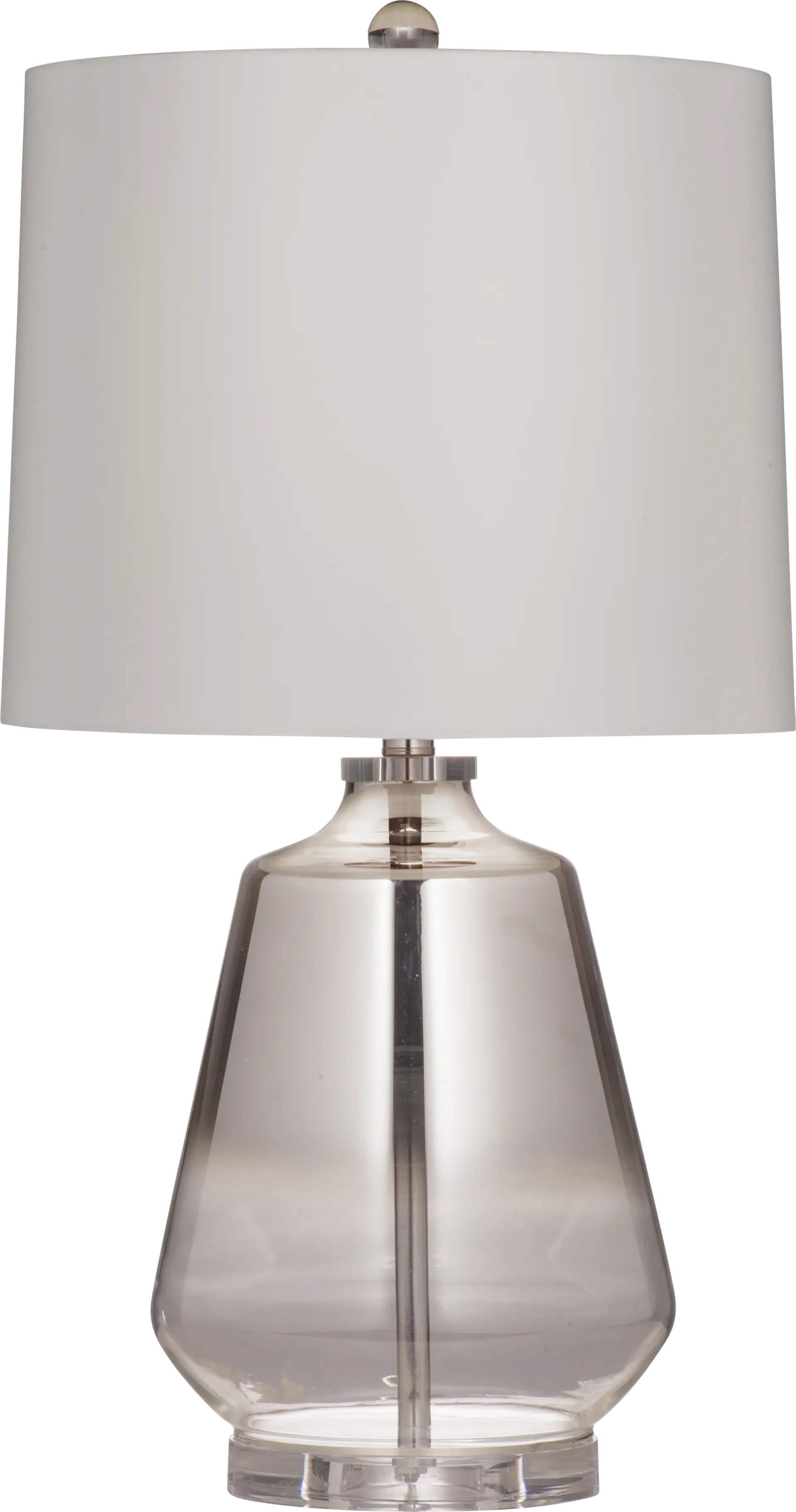 Flint Pond Gray Lamp