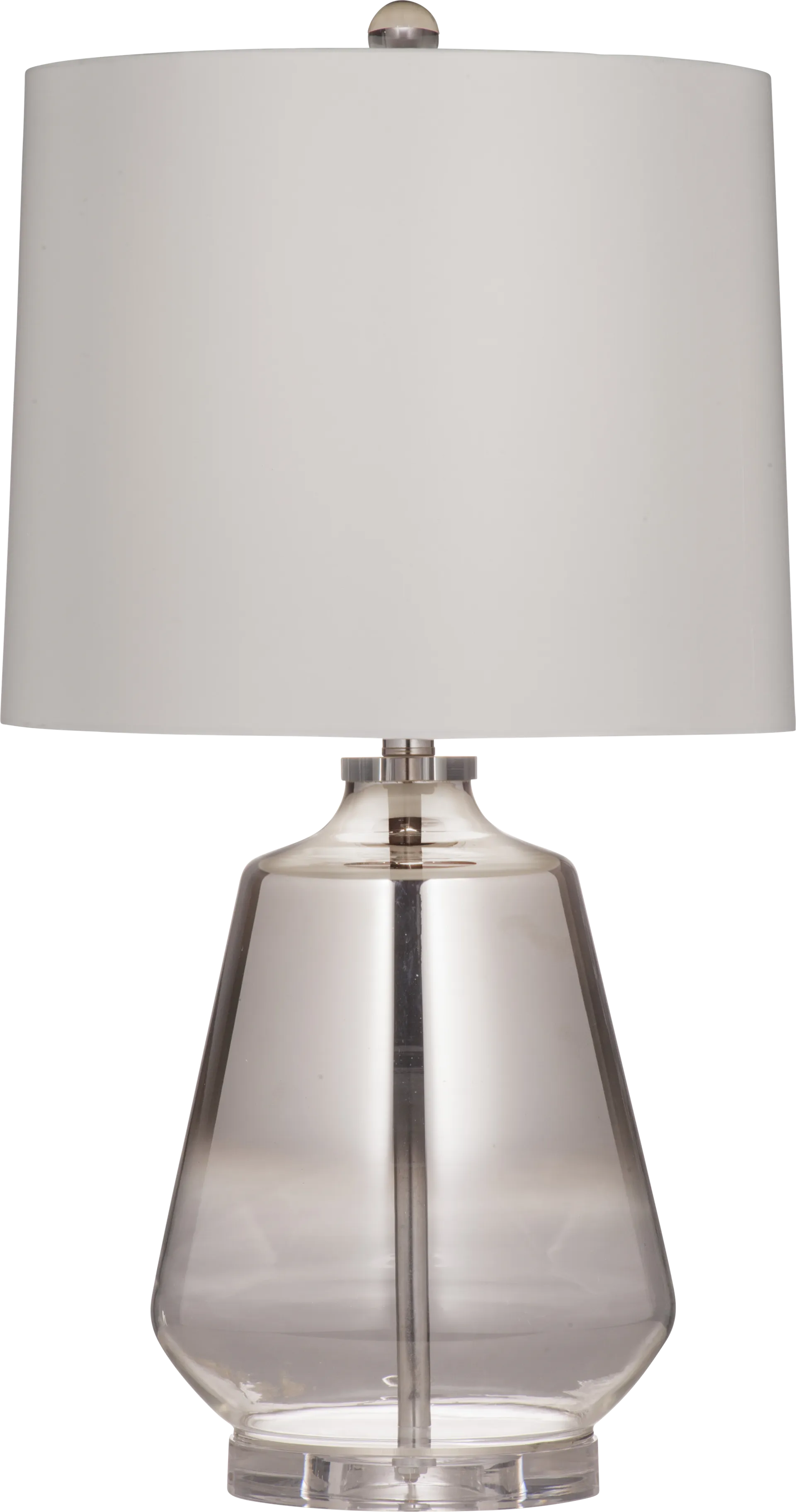 Flint Pond Gray Lamp - Image 1