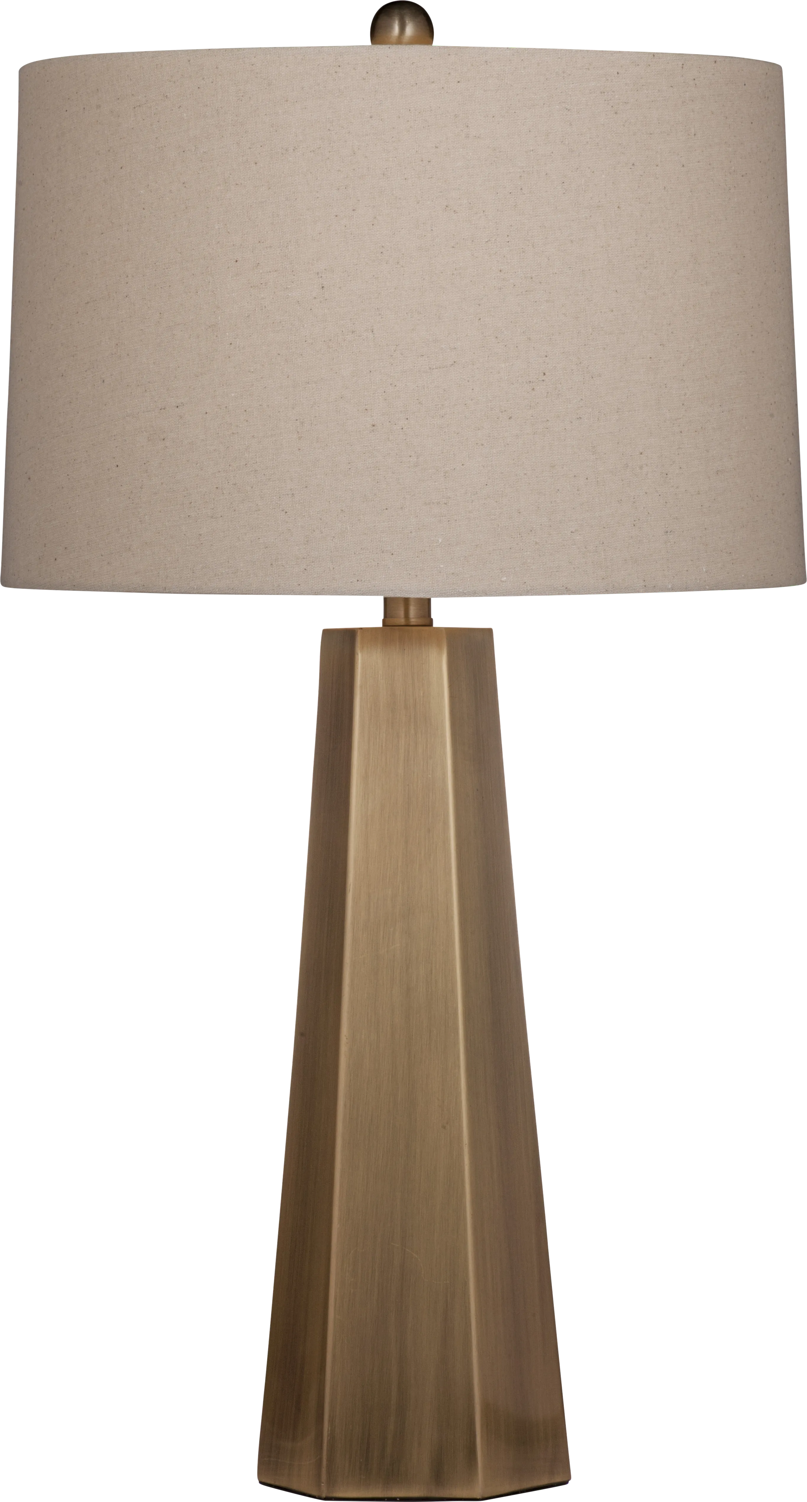 Hexacone Gold Lamp - Thumbnail - Image 1