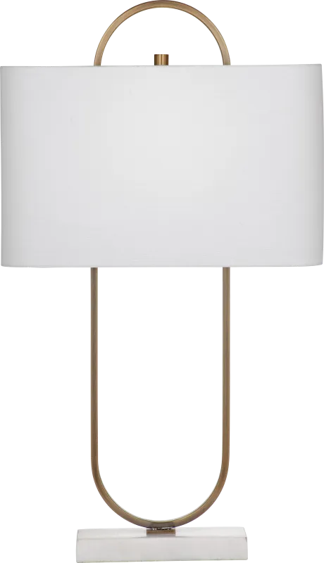 Sassa Springs Brass Lamp
