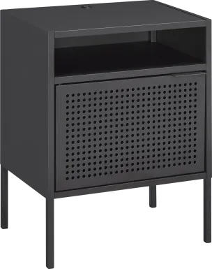 Hiett Gray Accent Table