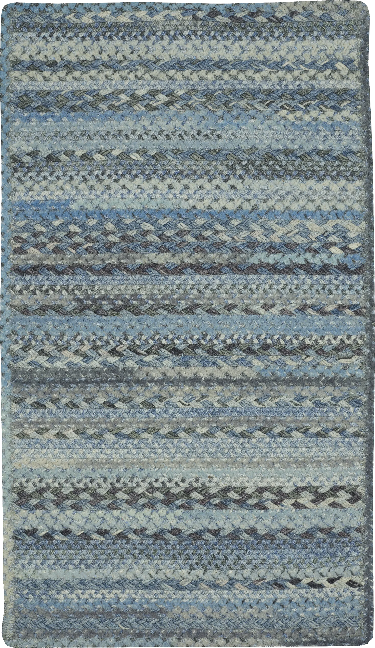 Viridescent Blue 5' x 8' Rug - Image 1