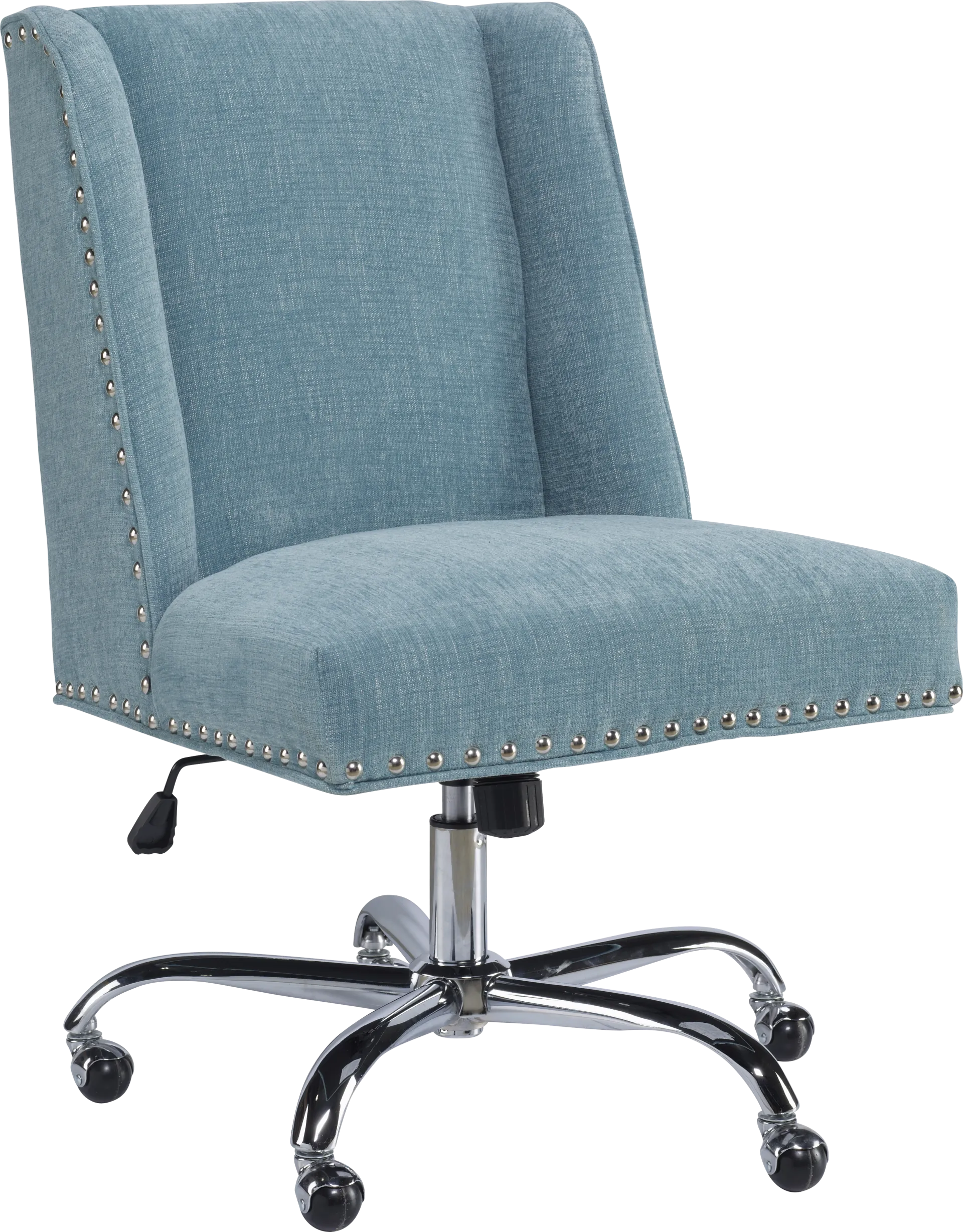 Dutson Aqua Desk Chair - Image 1
